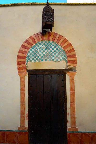Albaicin Granada Arabic Arch Door Andalusia Muslim Spain — Stock Photo, Image