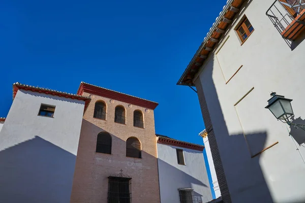 Granada Albaicin Arapça Eski Bölge Endülüs Müslüman Spanya — Stok fotoğraf