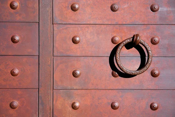 Albaicin Granada Arabic Rusted Door Andalusia Muslim Spain — Stock Photo, Image