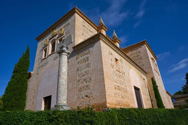 Kościół Santa Maria Alhambra Granadzie Andaluzji — Zdjęcie stockowe