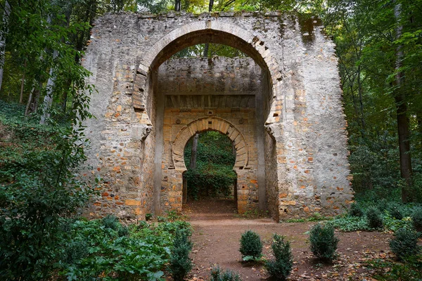 Puerta de Birrambla kapı kemer Granada'da Alhambra Bib Rambla olarak da bilinir
