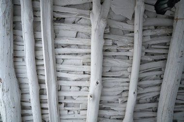 Endülüs İspanya Granada'da Alpujarras ahşap çatı tavan