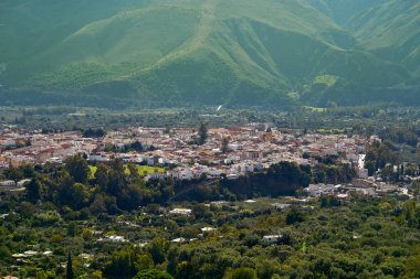 Endülüs İspanya'nın Granada Alpujarras Orgiva Köyü