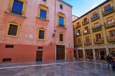 Katedralde Endülüs İspanya Granada Pasiegas Meydanı