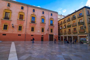 Katedralde Endülüs İspanya Granada Pasiegas Meydanı