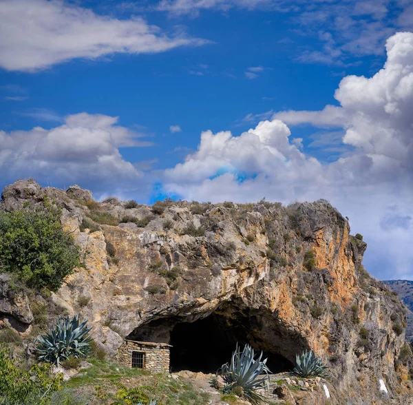 Grotte Alpujarras Grenade Andalousie Espagne — Photo