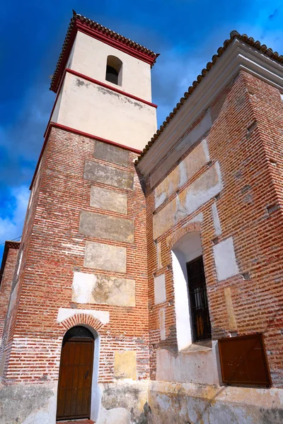 Pampaneira Εκκλησία Στην Περιοχή Alpujarras Της Γρανάδα Στην Ανδαλουσία Και — Φωτογραφία Αρχείου