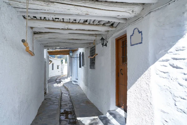 Alpujarras Straat Granada Pampaneira Dorp Van Andalusië Spanje — Stockfoto