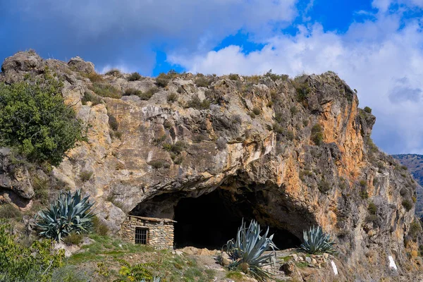 Grotta Alpujarras Granada Andalusia Spagna — Foto Stock