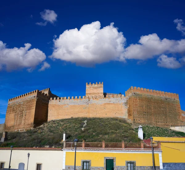 Twierdza Alcazaba Wieś Guadix Granada Andaluzja Hiszpania — Zdjęcie stockowe