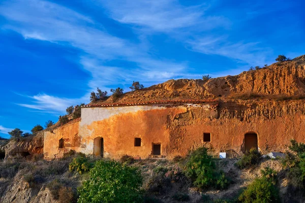 Guadix Caverna Casas Granada Espanha Andaluzia — Fotografia de Stock