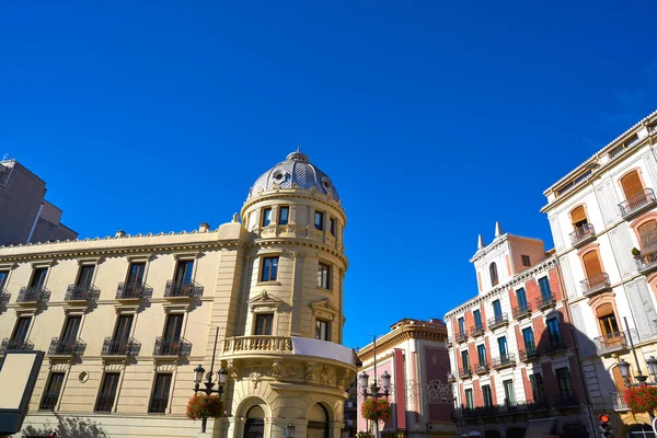 Granada Puerta Real Fasader Spanien Kungliga Andalusien Dörren Square — Stockfoto