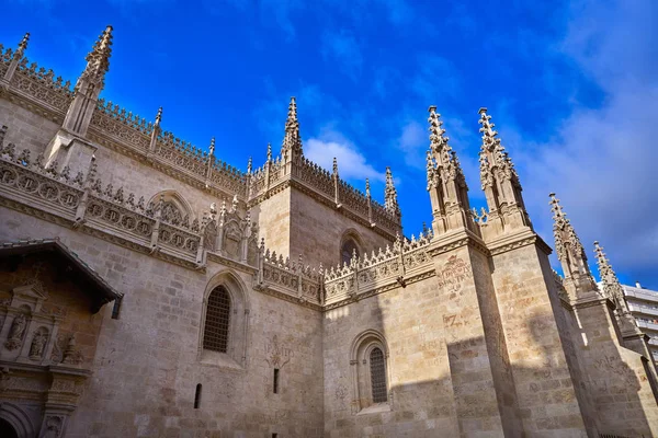 Καθεδρικός Ναός Granada Royal Capilla Περιοχή Στην Ισπανία Στην Ανδαλουσία — Φωτογραφία Αρχείου