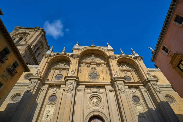 Granada Cathedral Facade Spain Andalusia — Stock Photo, Image