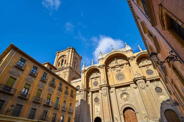 Spanya Endülüs Granada Katedrali Cephe — Stok fotoğraf