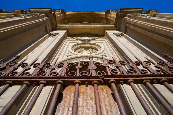 Granadská Katedrála Fasáda Španělsko Andalusie — Stock fotografie