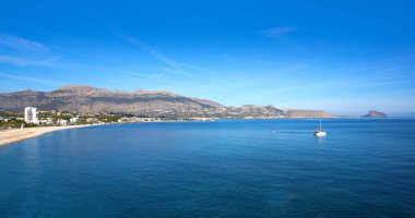 Costa Blanca Alicante İspanya Alfas del Pi Albir plaj