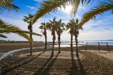Almadraba plaj Alicante Costa Blanca, İspanya