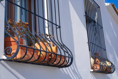 Alicante Akdeniz İspanya adlı köyde Altea beyaz