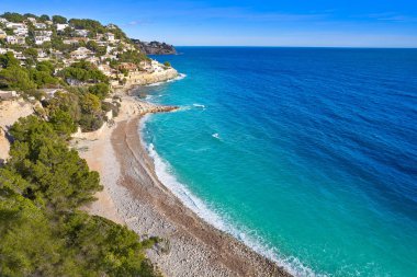 Benissa cala Baladrar sahil anteni Alicante Ayrıca Benisa İspanya