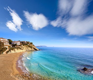 Campello Alicante Cala Lanuza beach Costa Blanca, İspanya