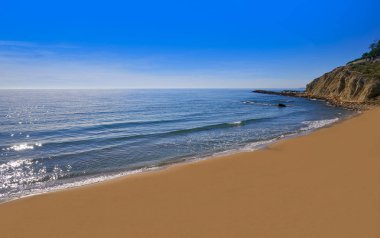 Campello Alicante Cala Lanuza beach Costa Blanca, İspanya