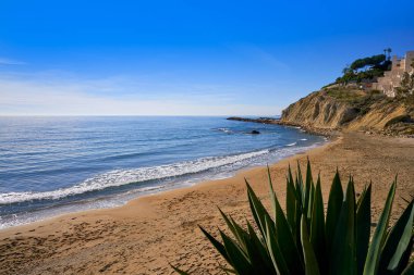 Campello Alicante Cala Lanuza beach Costa Blanca, İspanya