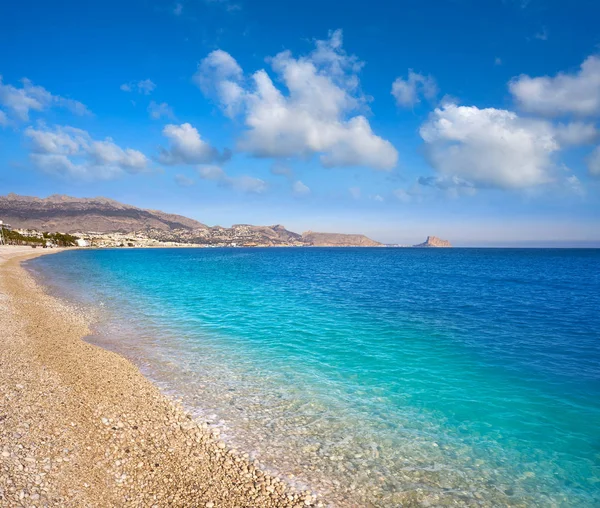 Costa Blanca Alicante İspanya Alfas del Pi Albir plaj