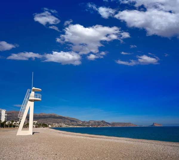 Albir Beach Alfas Del Von Alicante Spanien Cota Blanca Baywatch — Stockfoto