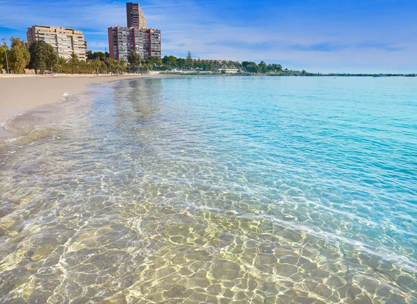 Playa Almadraba Alicante España Costa Blanca — Foto de Stock