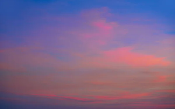 Sunset Clouds Orange Blue Background — Stock Photo, Image