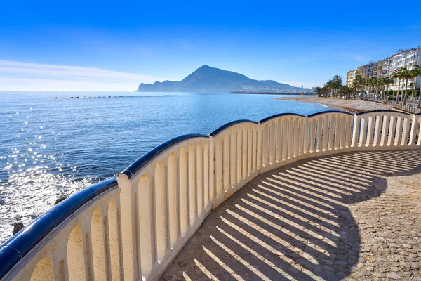 Praia Altea Playa Roda Alicante Espanha — Fotografia de Stock