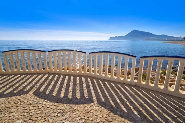 Praia Altea Playa Roda Alicante Espanha — Fotografia de Stock