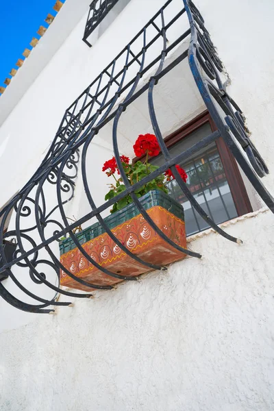 Altea White Village Alicante Mediterranean Spain Window — Stock Photo, Image