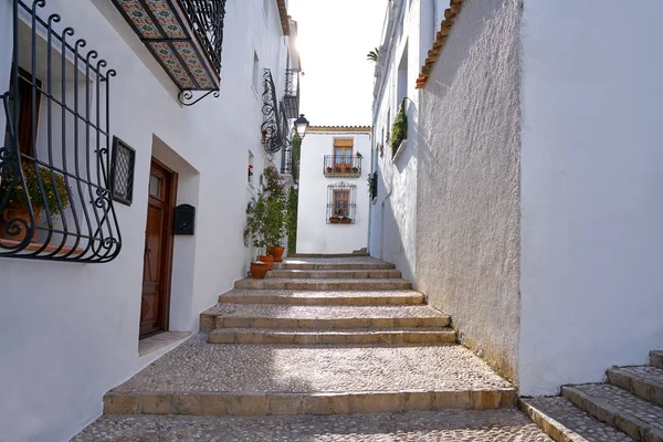 Altea Pueblo Blanco Alicante España Mediterránea — Foto de Stock