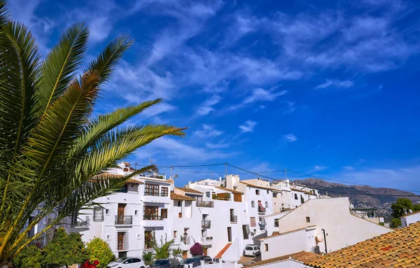 Altea White Village Skyline Alicante Mediterranean Spain — Stock Photo, Image