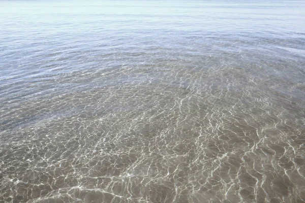 Limpo Praia Transparente Costa Água Costa Blanca Alicante — Fotografia de Stock