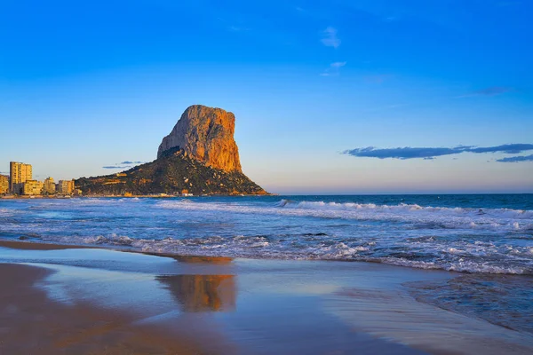 Arenal Bol Beach Calpe Också Calp Alicante Spanien Costa Blanca — Stockfoto