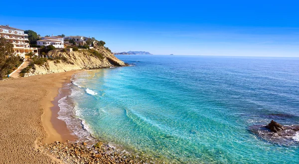 Campello Alicante Cala Lanuza Beach Costa Blanca Spanyolország — Stock Fotó