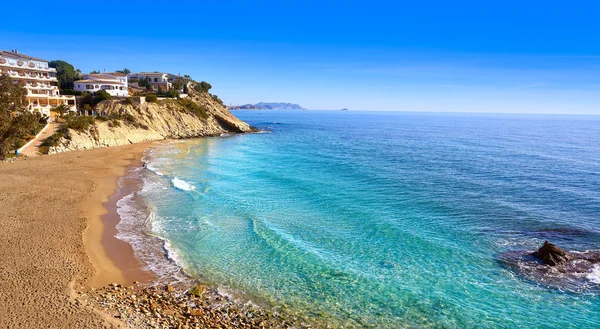 Campello Alicante Cala Lanuza Pláž Španělsku Costa Blanca — Stock fotografie