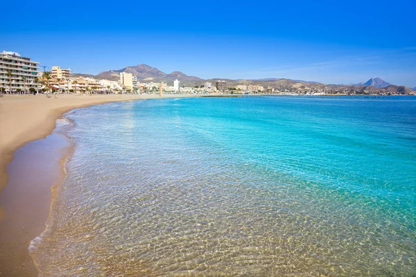 Campello Alicante Carrer Mar Beach Spain Costa Blanca — 图库照片