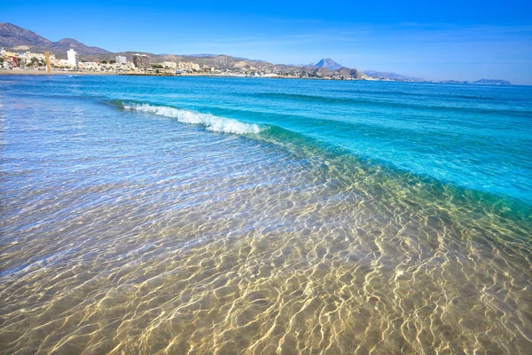 Campello Alicante Carrer Mar Beach Spain Costa Blanca — Stock fotografie