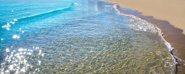 Spiaggia Campello Alicante Carrer Mar Spagna Costa Blanca — Foto Stock