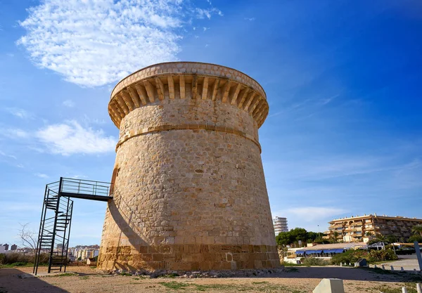 Campello Isleta Vagy Illeta Torony Alicante Spanyolország — Stock Fotó