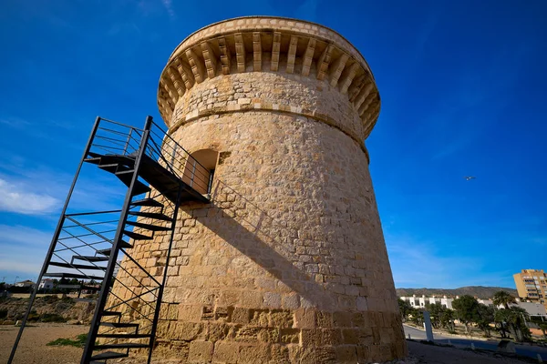 Campello Isleta ya da illeta kule Alicante, İspanya