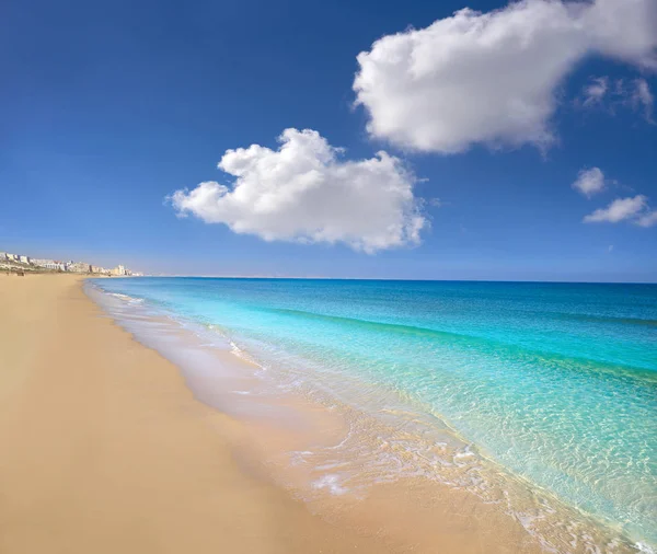 Elx Elche Alicante Hiszpanii Costa Blanca Plaży Carabassi Również Carabasi — Zdjęcie stockowe