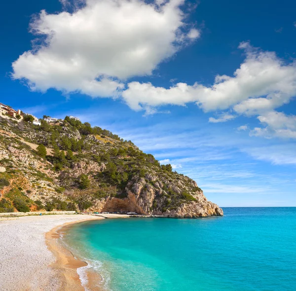Playa Granadella Mediterráneo Javea También Xabia Alicante España — Foto de Stock