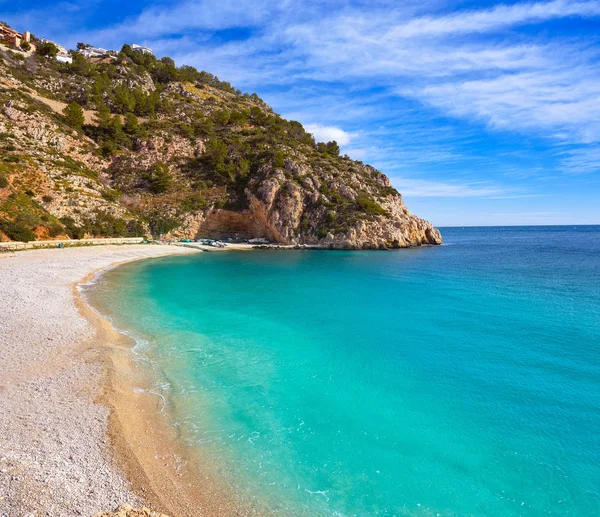 Granadella Strand Mediterrane Javea Ook Xabia Alicante Spanje — Stockfoto