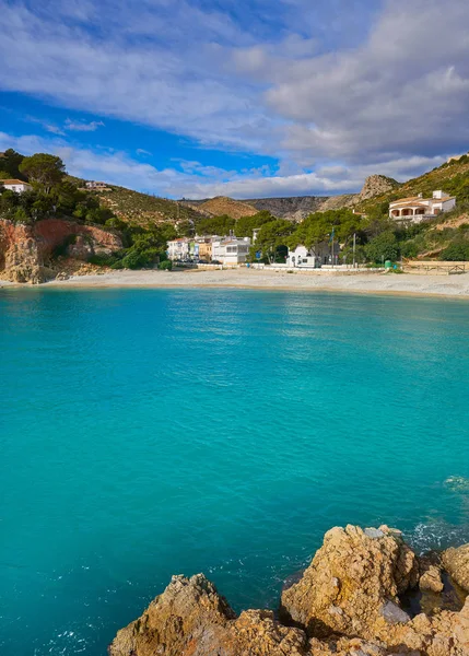 Granadella Beach Mediterranean Javea Also Xabia Alicante Spain — Stock Photo, Image