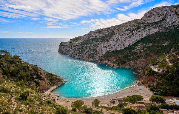 地中海的 Granadella Javea Xabia 在西班牙阿利坎特 — 图库照片